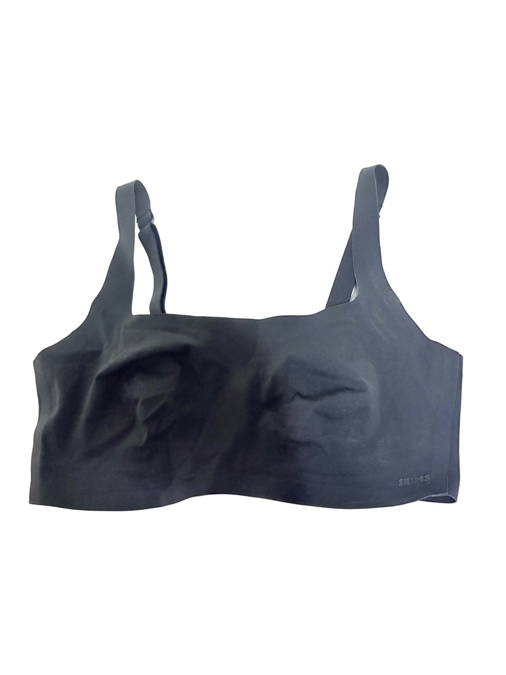 SKIMS Black Seamless Wireless Bra